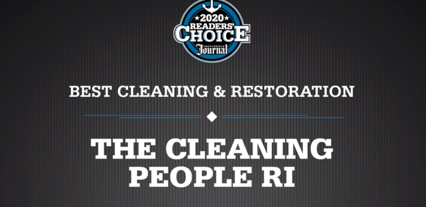 The Cleaning People RI Voted #1 Cleaning Company by the 2020 Providence Journal Reader’s Choice Awards